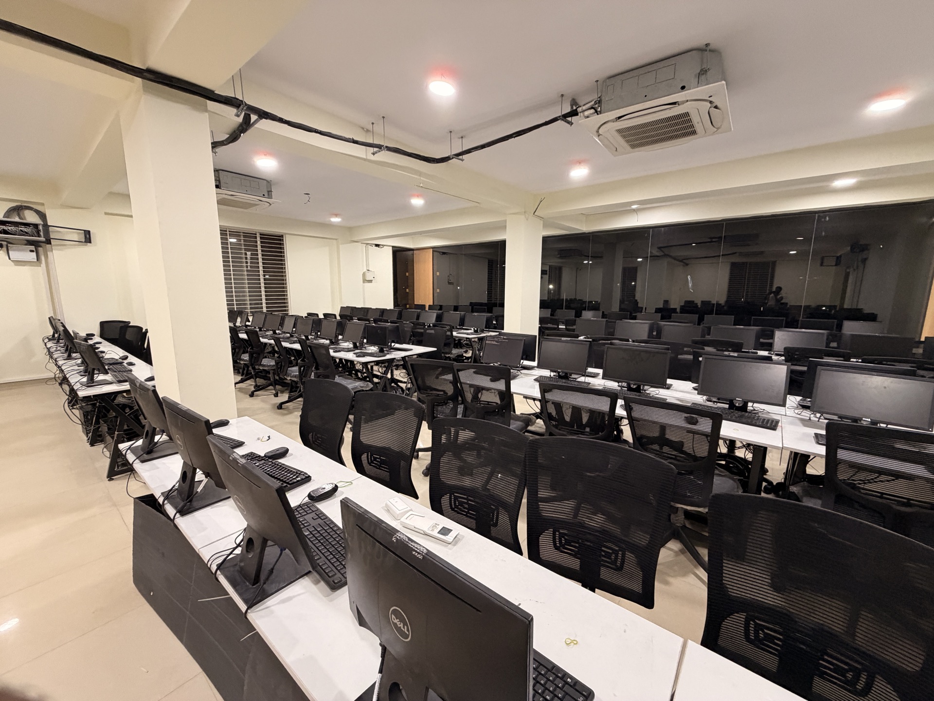 Computer lab at 4Tune exam centre