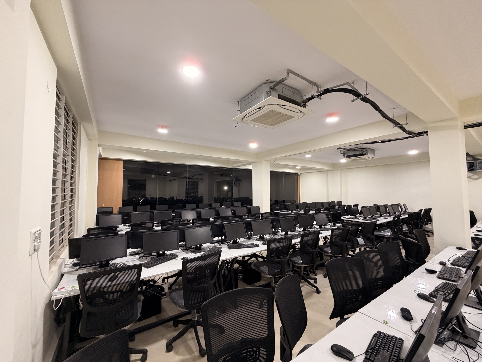 Workstation rows at 4Tune exam centre